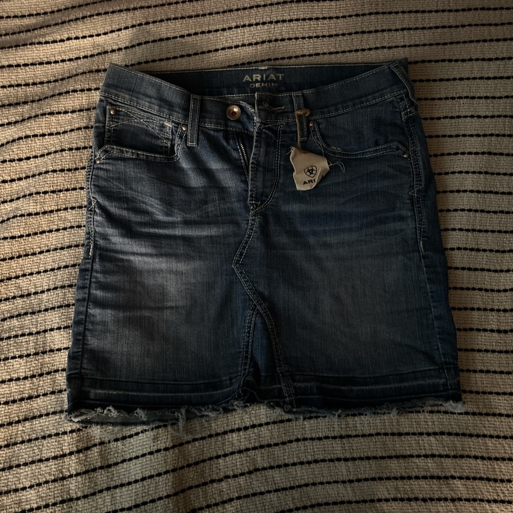 Ariat Dark Blue Denim skirt
